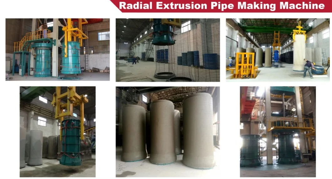 Vertical Core Vibration Casting Concrete Pipe Making Machine