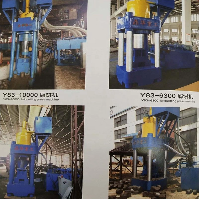 Vertical Fully Automatic Hydraulic Aluminum Press Cast Iron Briquetting Machine