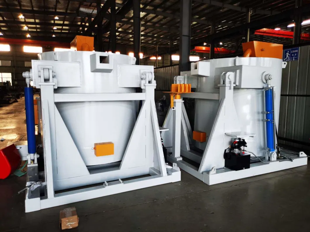 Aluminum Alloy Casting Foundry Tilting Melting Furnace Holding Furnace